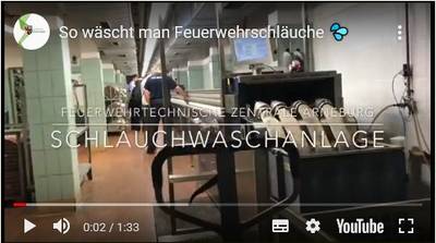 Schlauchwaschanlage