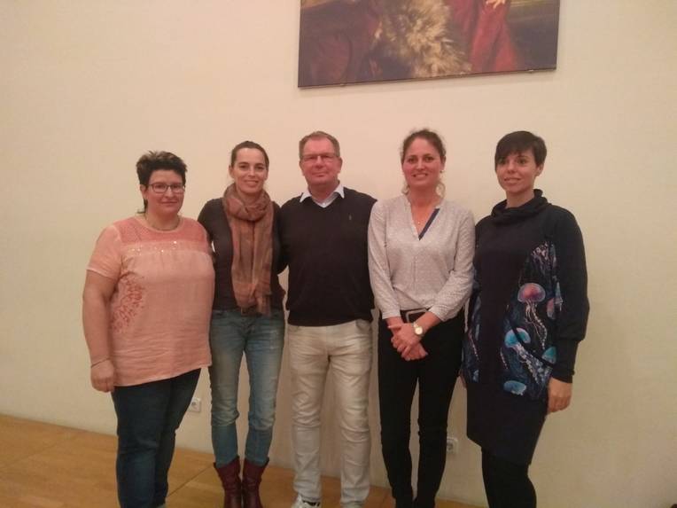 Diana Kahnke, Dorothee Schulz, Ralf Ziegler, Antje Netzband und Juliane Becker