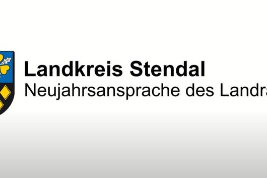 Titelbild Neujahrsansprache Landkreis Stendal Patrick Puhlmann 2022 01 17