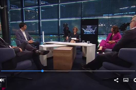 Expertenrunde diskutiert über Wassernotstand