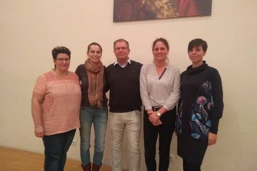 Diana Kahnke, Dorothee Schulz, Ralf Ziegler, Antje Netzband und Juliane Becker