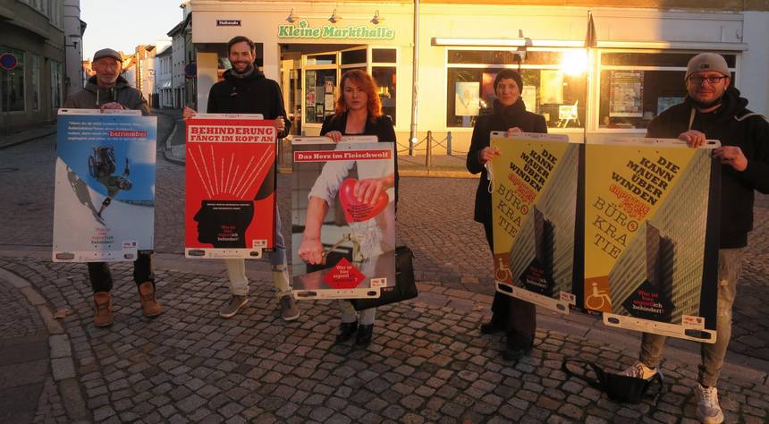 Präsentation der Plakate