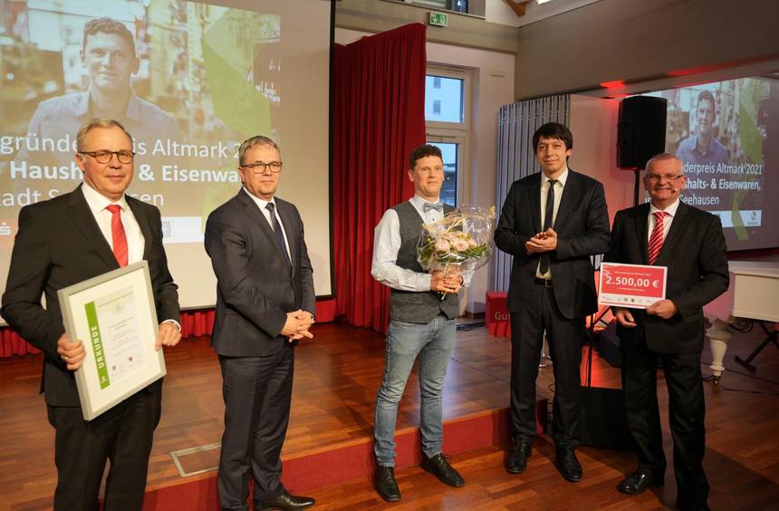 Wirtschaftspreis  Altmark 2021 Existenzgründerpreis ©Tom Przibilla