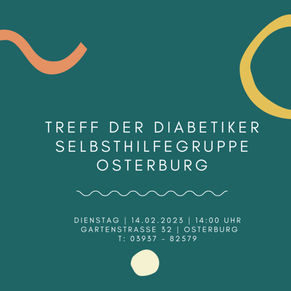 Titelbild Diabetiker Selbsthilfegruppe Osterburg