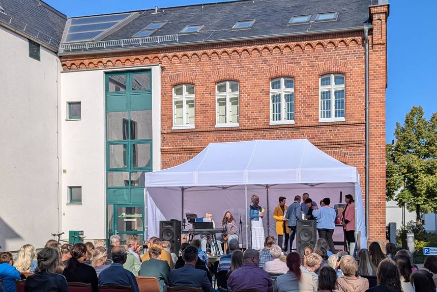 Auf dem Innenhof des Kreismuseums werden auch in diesem Jahr die besten Arbeiten prämiert. ©Landkreis Stendal pressefoto