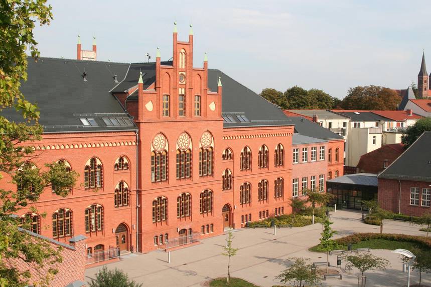 Das Haus Winckelmann des Stendaler Winckelmann-Gymnasiums.