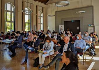 Das Bild zeigt die Gäste der Teilhabekonferenz im Gesellschaftshaus Uchtspringe. © Stefanie Kämpfe Das Bild zeigt die Gäste der Teilhabekonferenz im Gesellschaftshaus Uchtspringe. © Stefanie Kämpfe
