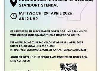 Ankündigung FACHTAG NEURODIVERSITÄT (29.04.2026)