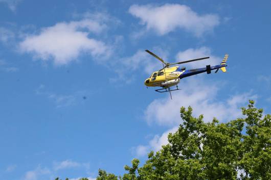 EPS Bekämpfung mittels Hubschrauber