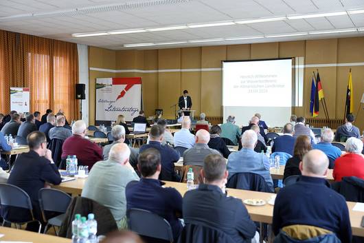 Ein Eindruck der Wasserkonferenz aus dem Jahr 2024 in Osterburg. © Stefan Rühling pressefoto