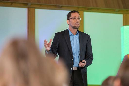 Volker Quaschning ist am Samstag in Stendal. © BruceB./Dieffenbacher pressefoto